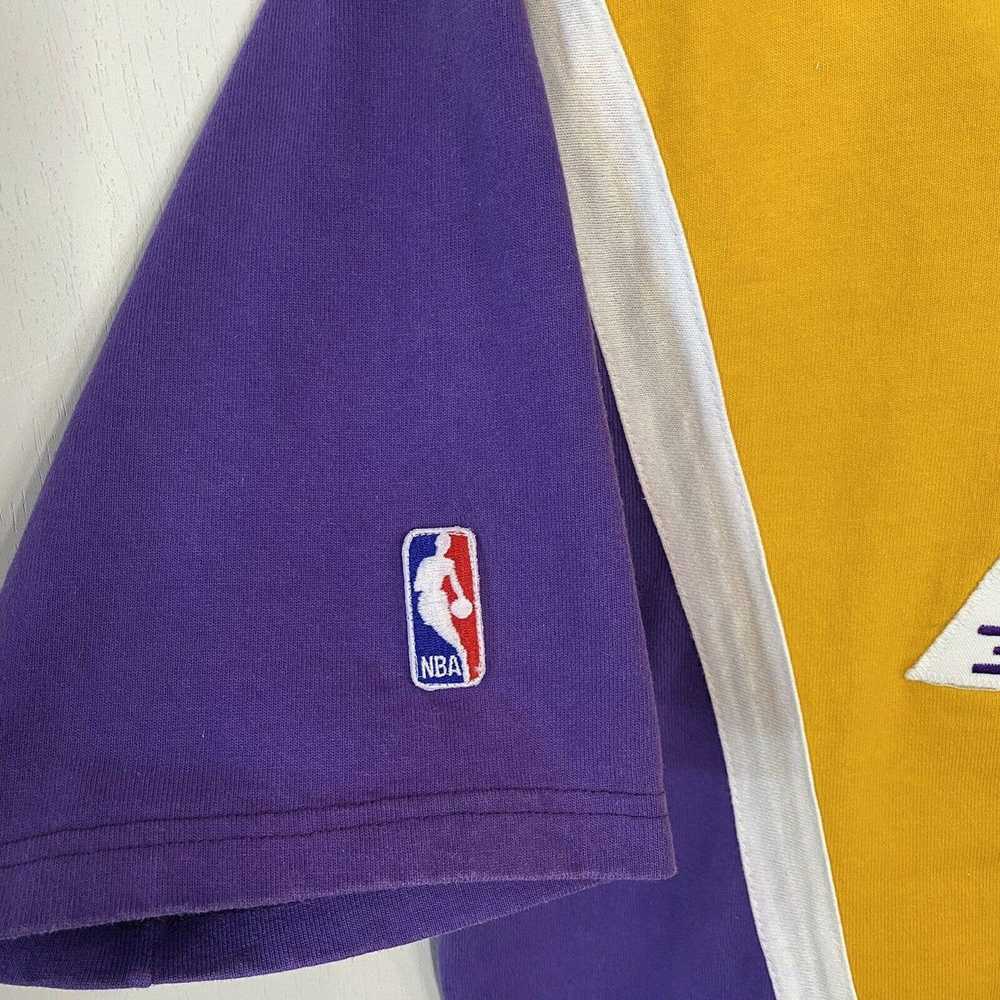 Vintage Y2K Los Angeles Lakers Nike NBA Warm Up Shooting Shirt LA Kobe 2XL  Blue