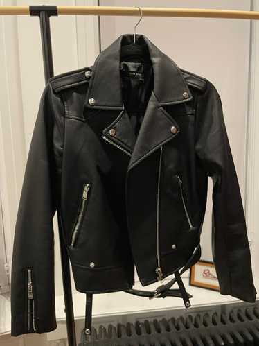 Zara Zara Faux Leather Moto Jacket