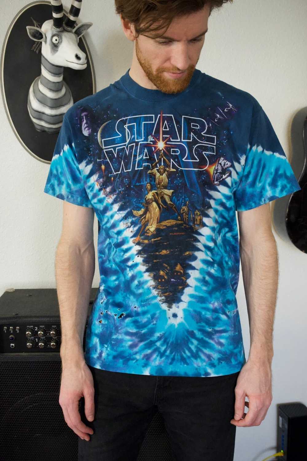 vintage star wars liquid blue