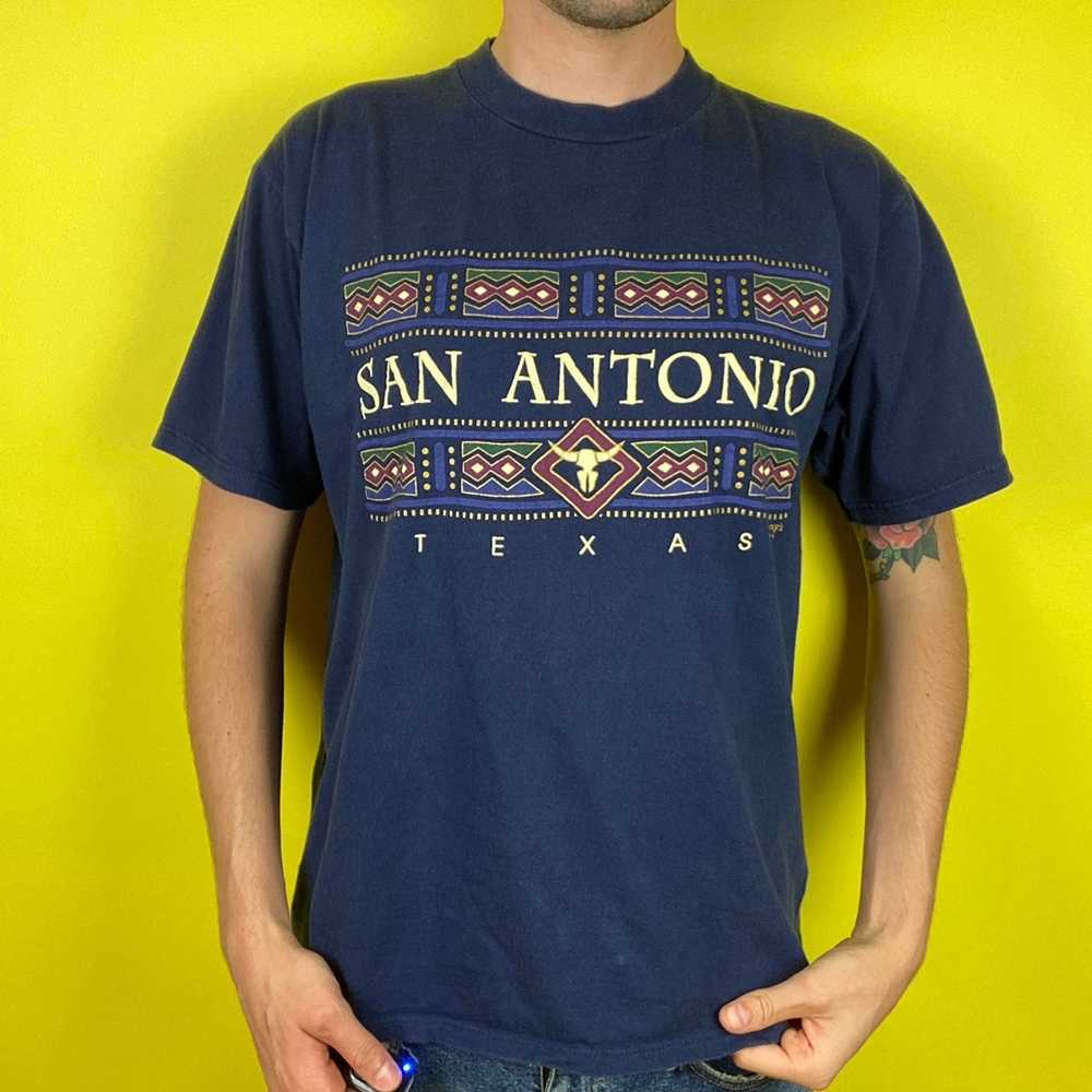 Vintage 1993 Single Stitched San Antonio Tourist … - image 2