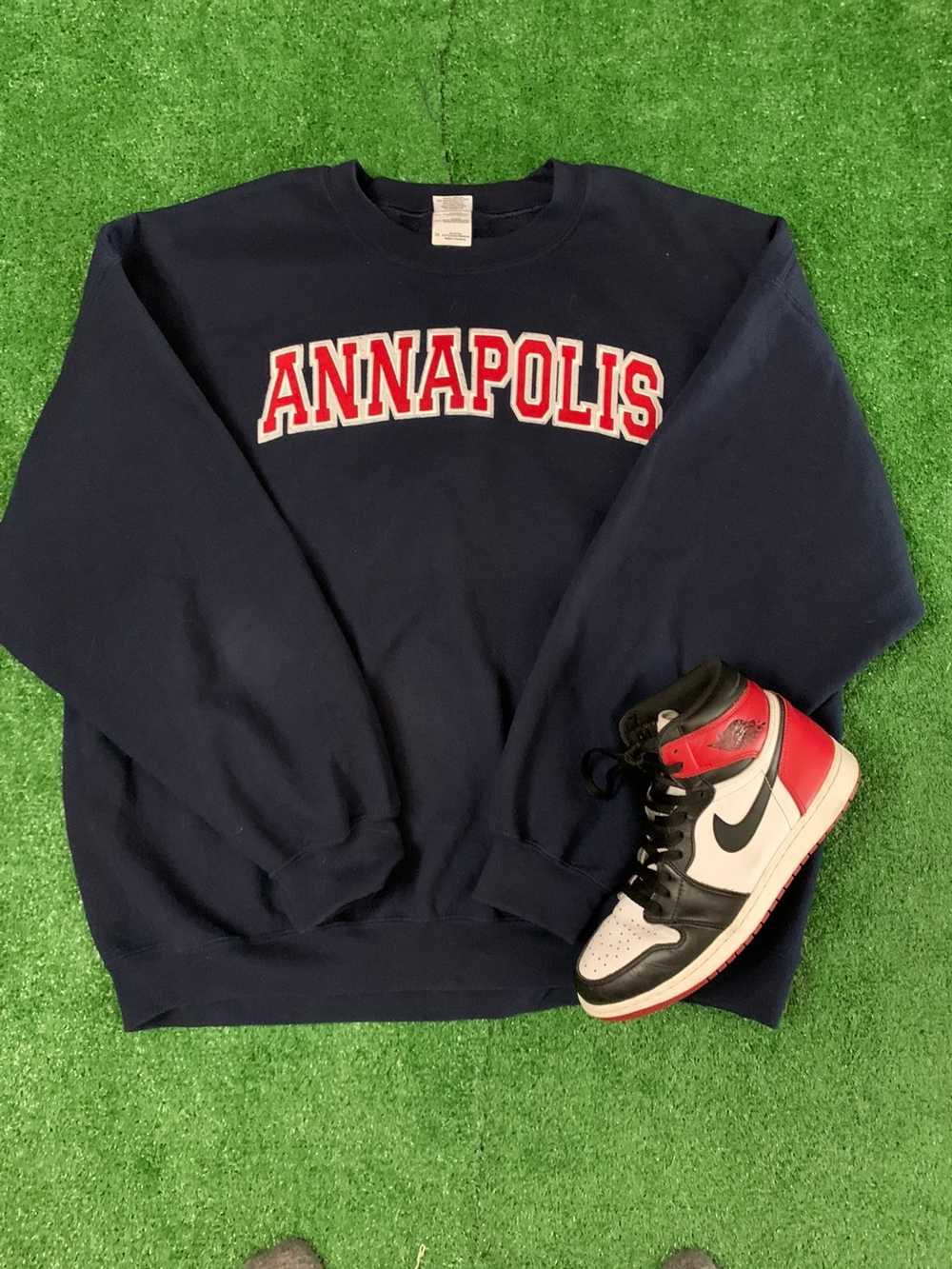 Gildan × Vintage Vintage Annapolis Sweater - image 1