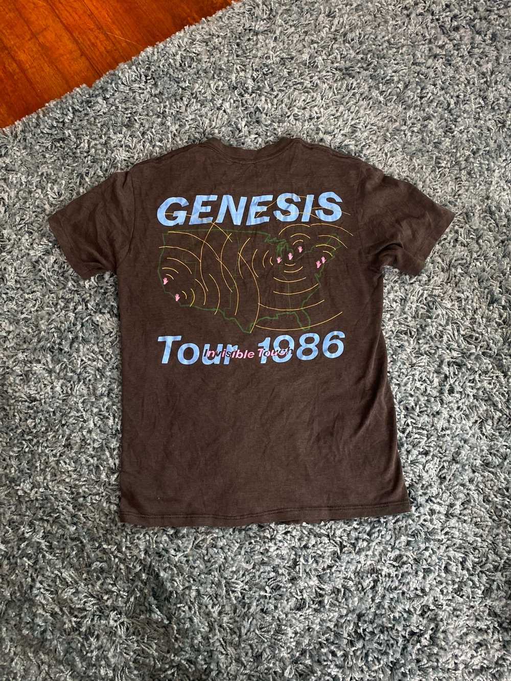 Vintage 1986 GENESIS INVISIBLE TOUCH SHIRT - image 2
