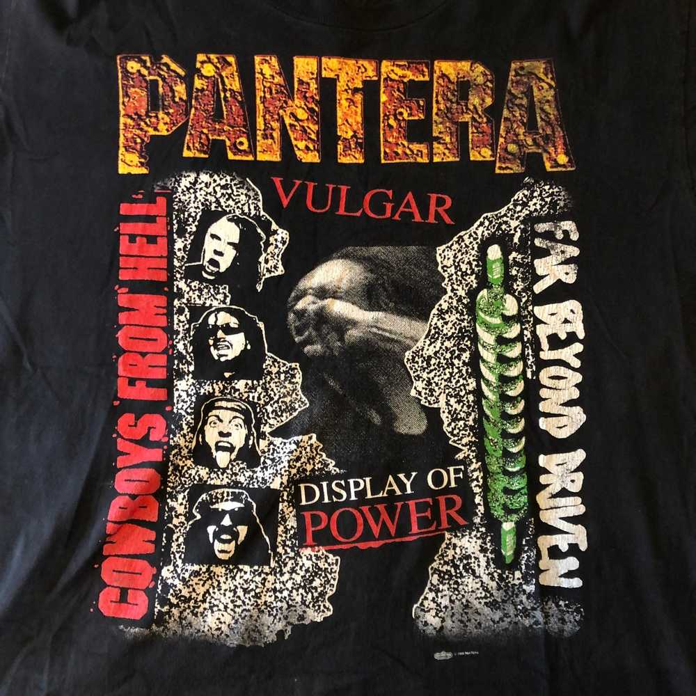 Vintage RARE 1995 Pantera Stronger Than All--Wint… - image 3