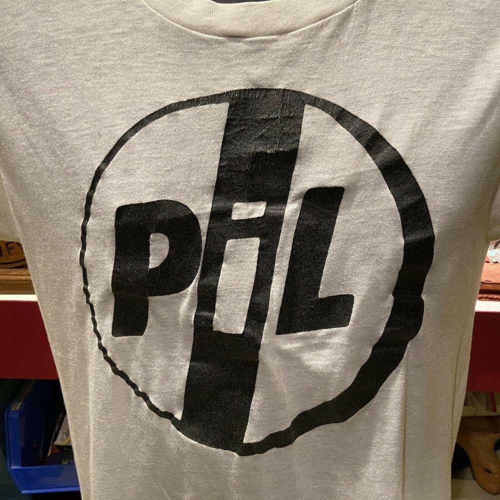 Band Tees × Vintage Vintage 80's Public Image Limited… - Gem