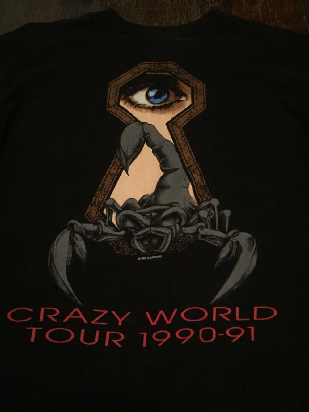 Vintage Scorpions Long sleeve shirt. 90's World Tour. - Gem