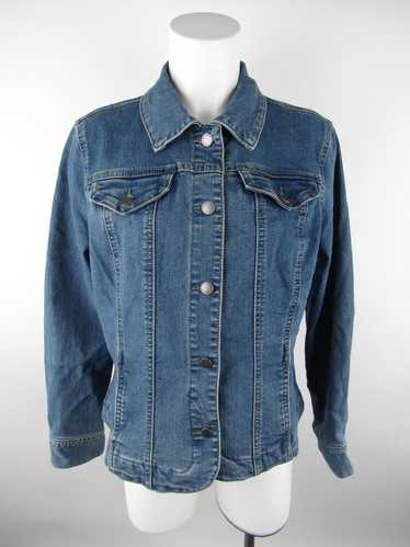 Vintage 1990s Charter hotsell Club Quilted Denim Jacket