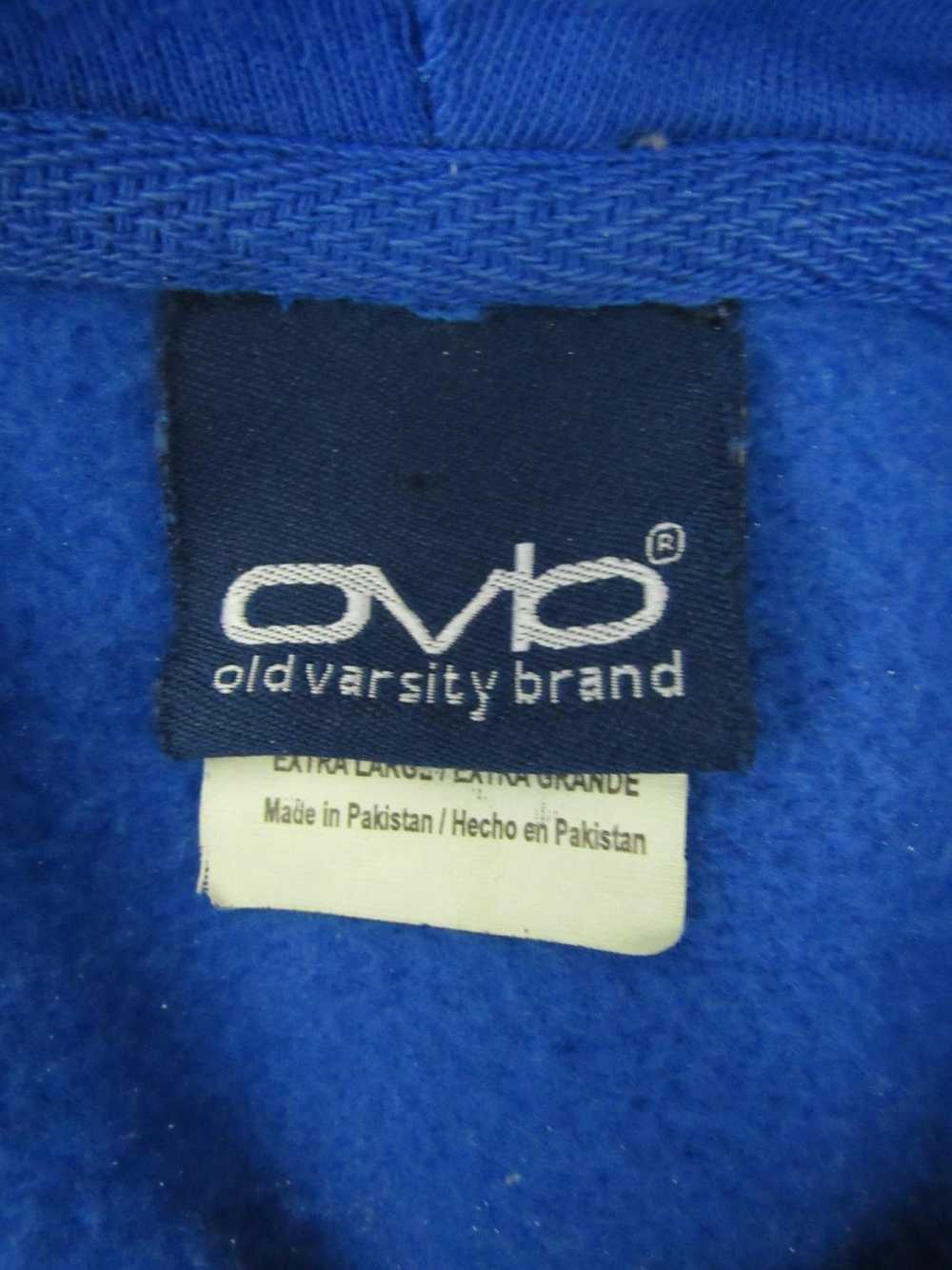 1960 Houston Oilers Unisex Varsity Color-⁠Block Hooded Sweatshirt by Vintage Brand