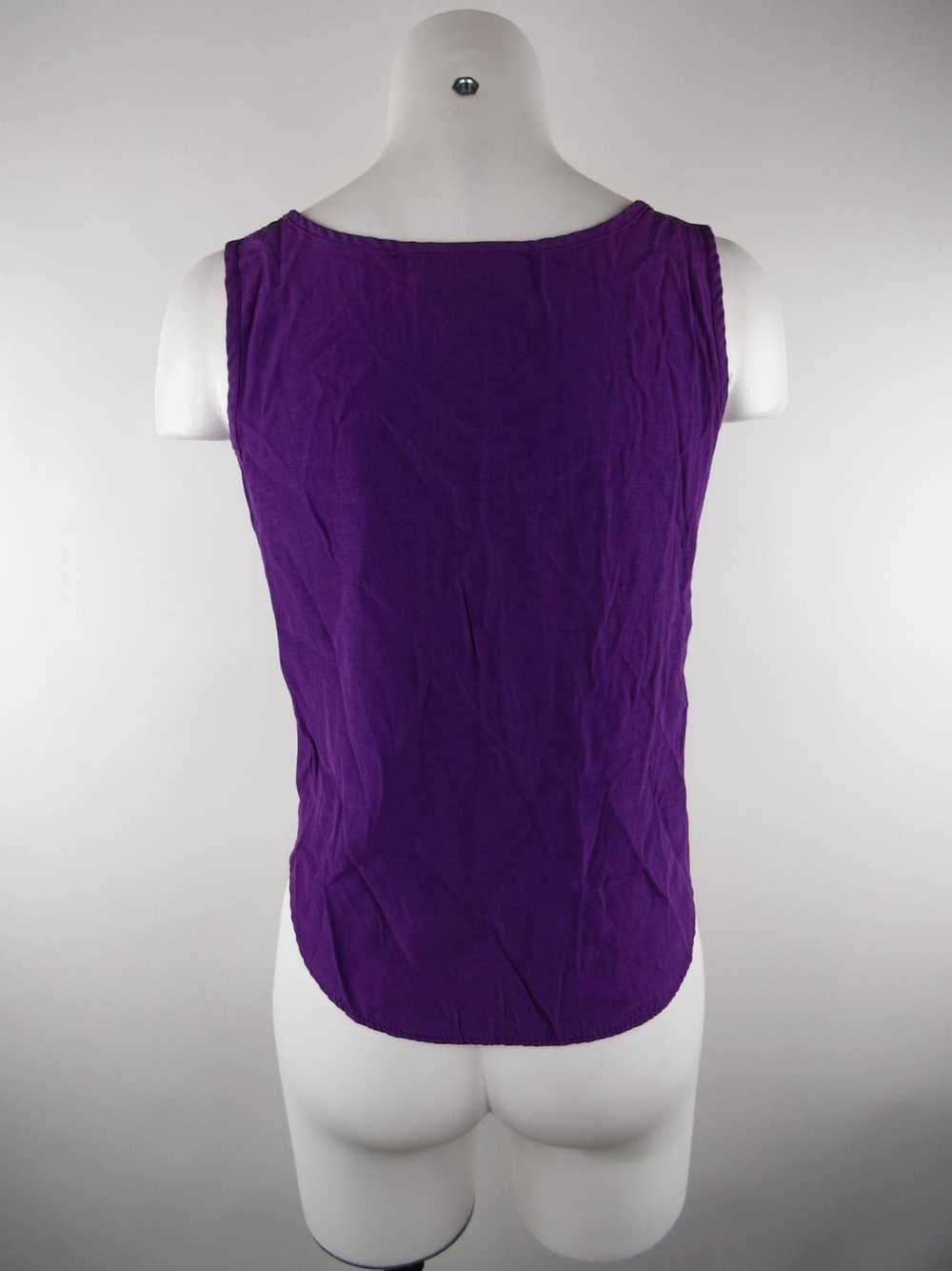 Brandy Melville White Top and PURPLE. long sleeve gina top