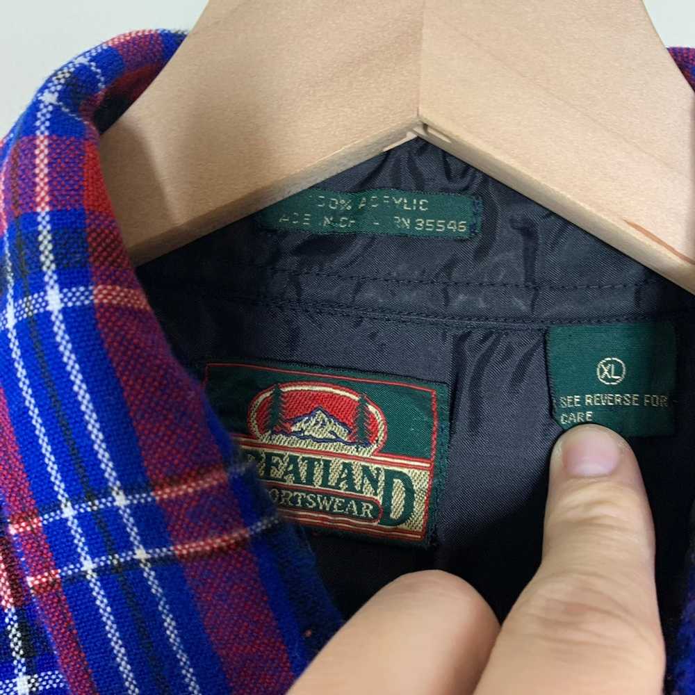 Vintage 🔥 Vintage 90’s Greatland Sportswear Plai… - image 5