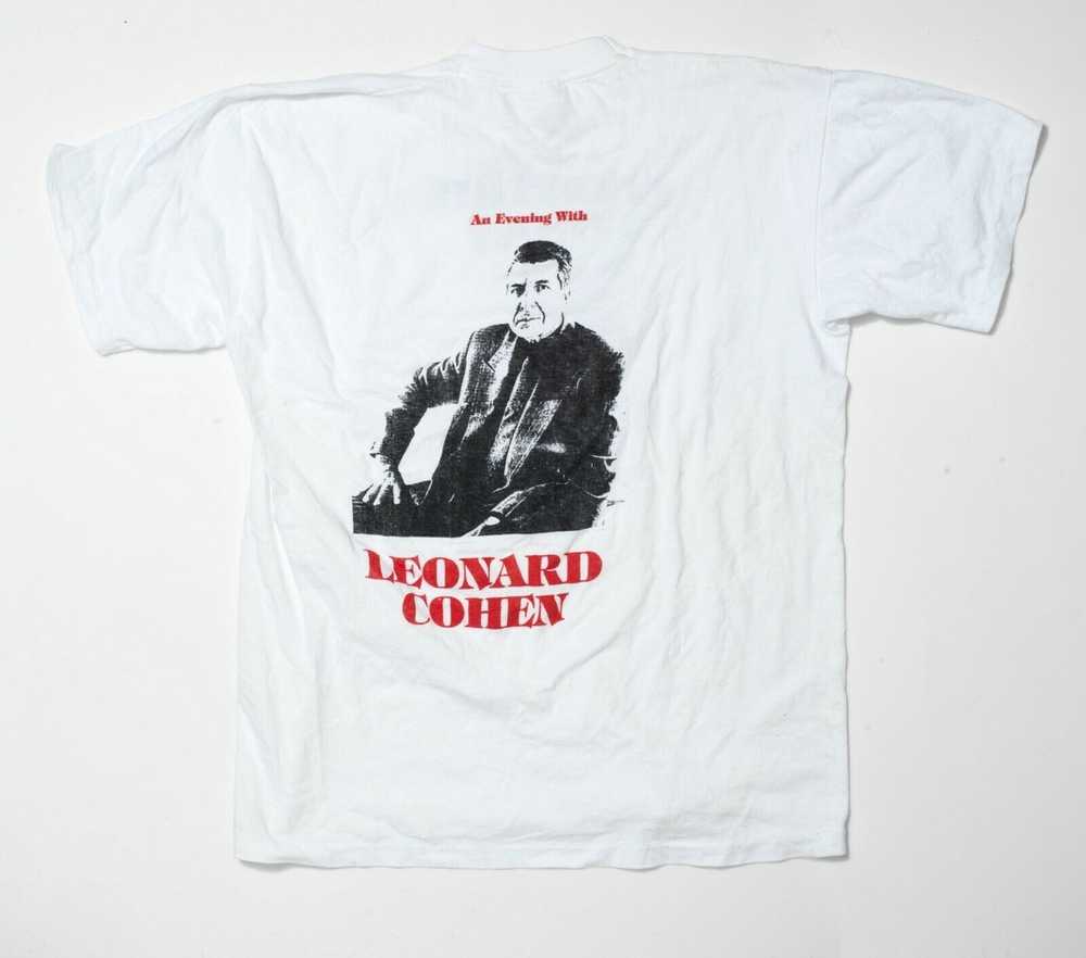 Vintage Vintage Leonard Cohen Tour Shirt - image 2