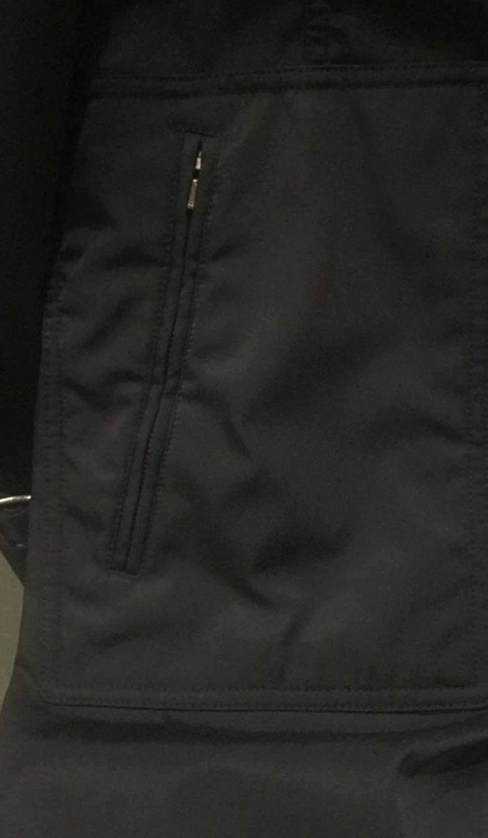 Prada Prada Coat With Detachable Goat Fur Lining - Gem