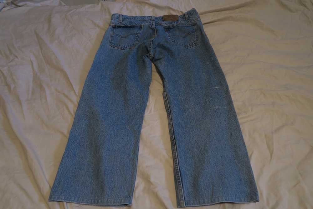 Levis × Vintage Vtg Levis 505 Orange Tab Jeans Stra Gem 5091