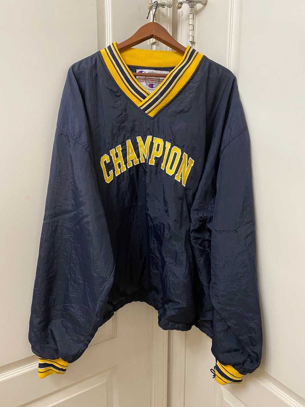 Champion Vintage 90’s Champion Spell Out Windbrea… - image 1