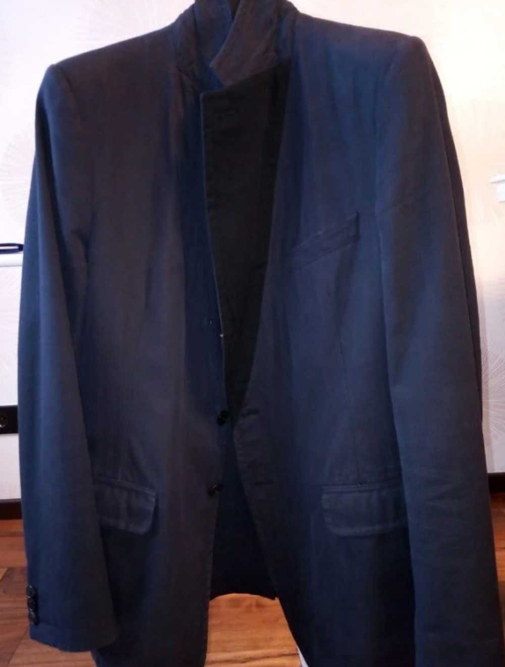 Dries Van Noten Dark Navy Blazer - image 2