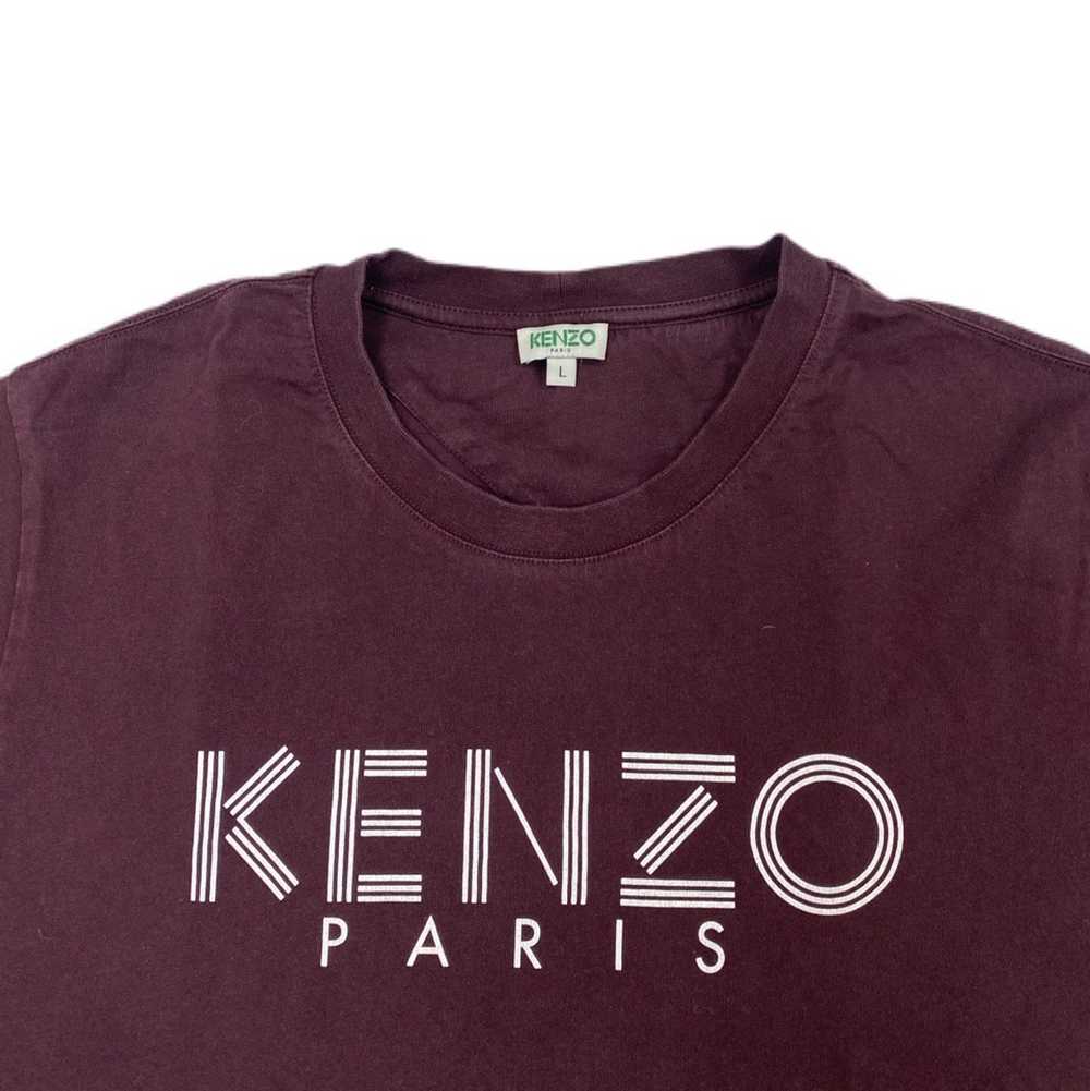 Kenzo Authentic kenzo Paris purple tee - image 3