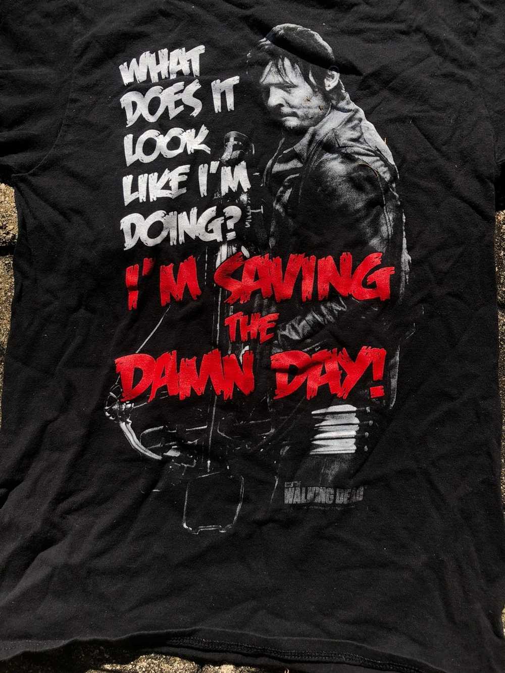 The Walking Dead 2011 The walking dead Daryl tee - image 1