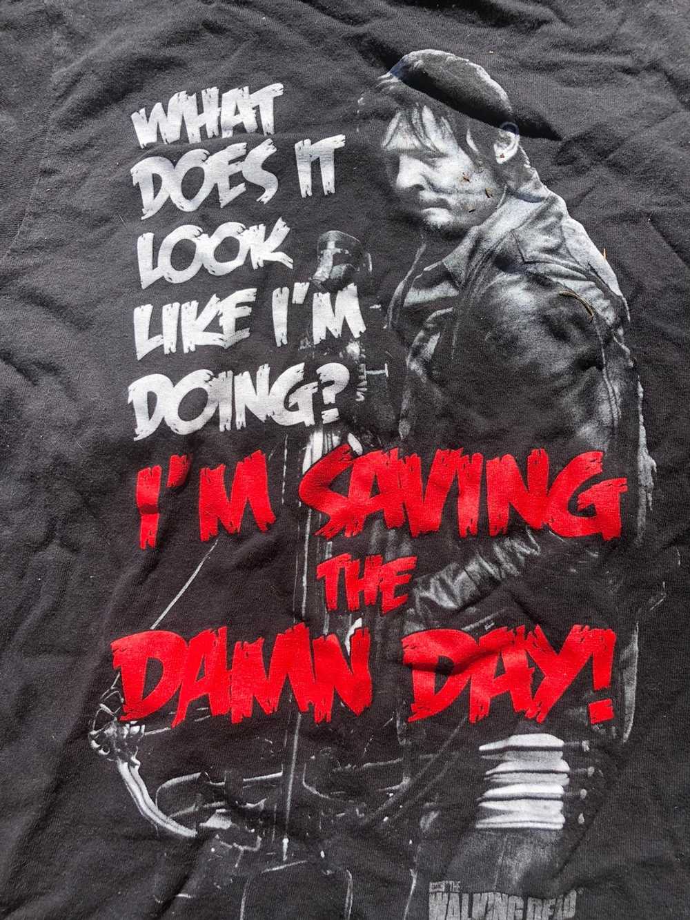 The Walking Dead 2011 The walking dead Daryl tee - image 2