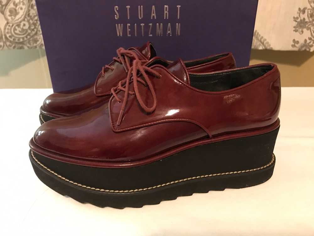 Stuart Weitzman platform oxford loafers - image 2