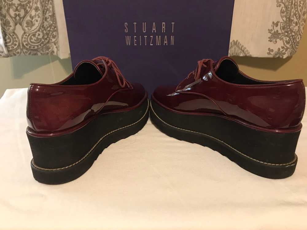 Stuart Weitzman platform oxford loafers - image 3