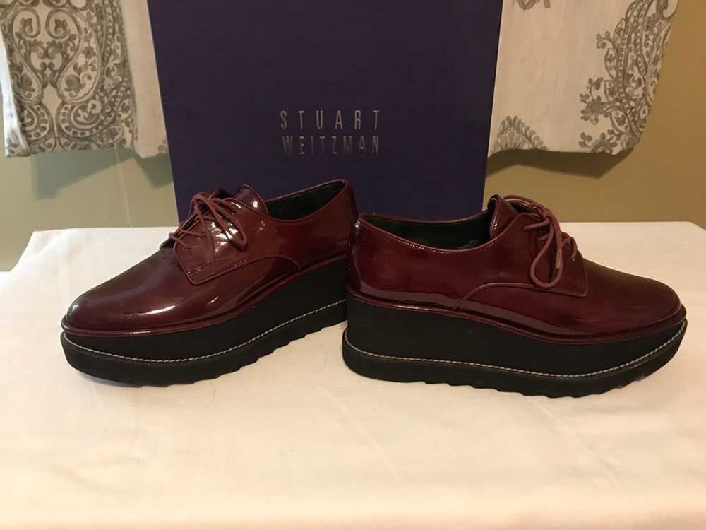 Stuart Weitzman platform oxford loafers - image 4