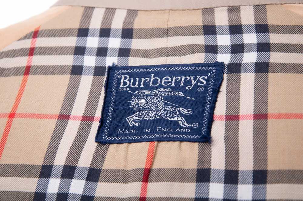 Burberry × Vintage Burberrys London Beige Plaid С… - image 6