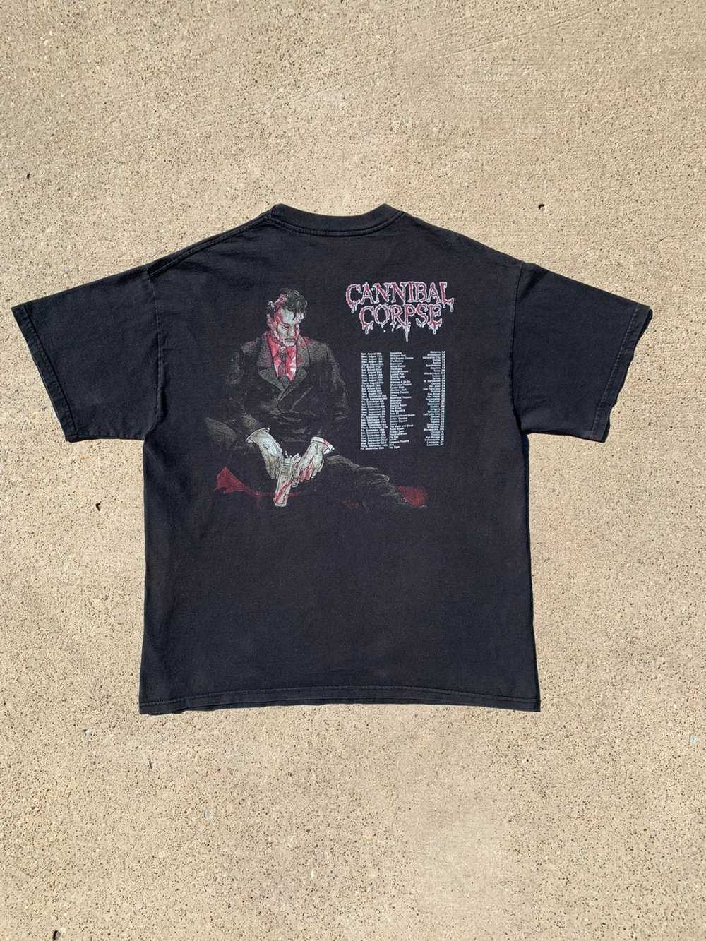 Band Tees × Vintage 1998 Cannibal Corpse Tour Tee - Gem