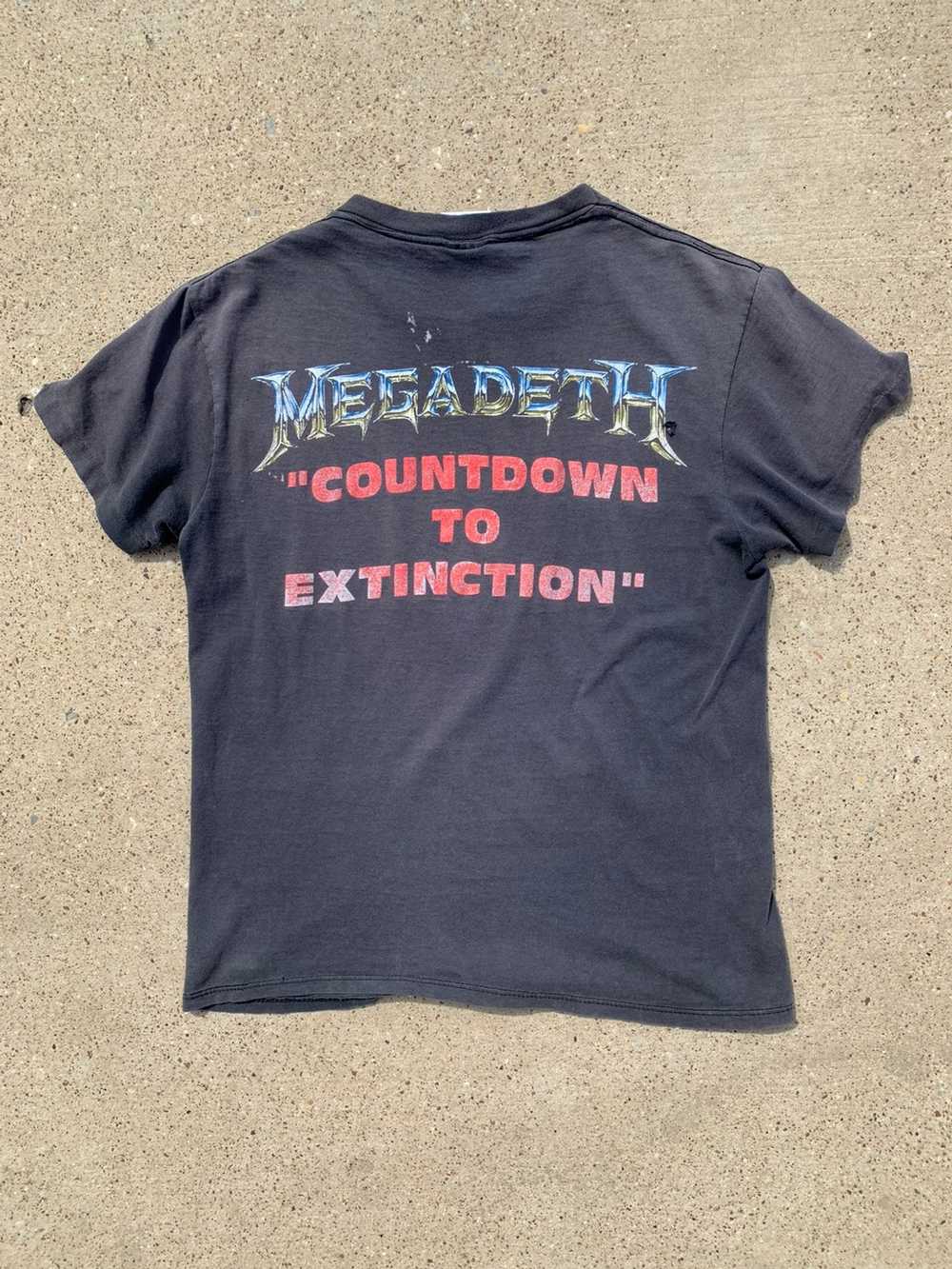 Brockum × Megadeth 1992 Countdown to Extinction T… - image 2