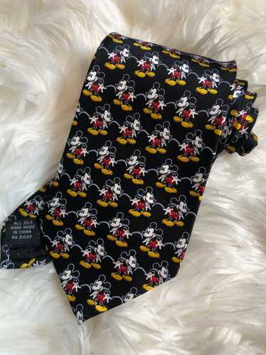 Disney Vintage Mickey Mouse Mens Tie Disney