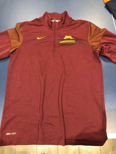 Nike University of Minnesota nike quarter zip up (