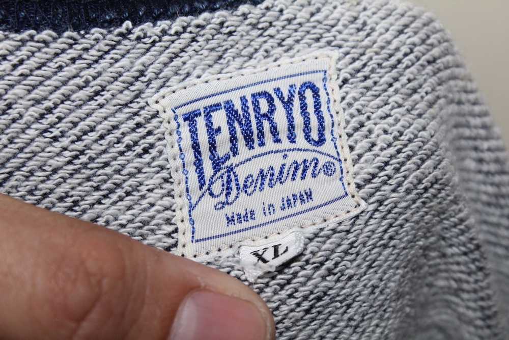 Tenryo Bandana sweater indigo dye - image 6