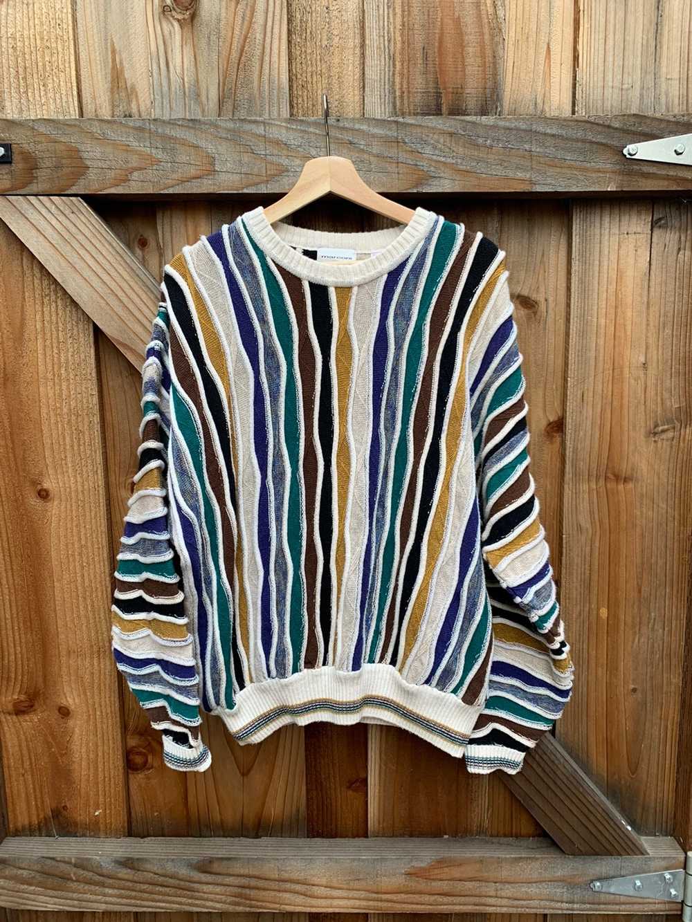 Coogi × Vintage Vintage Coogi-Like Knit Sweater - image 1