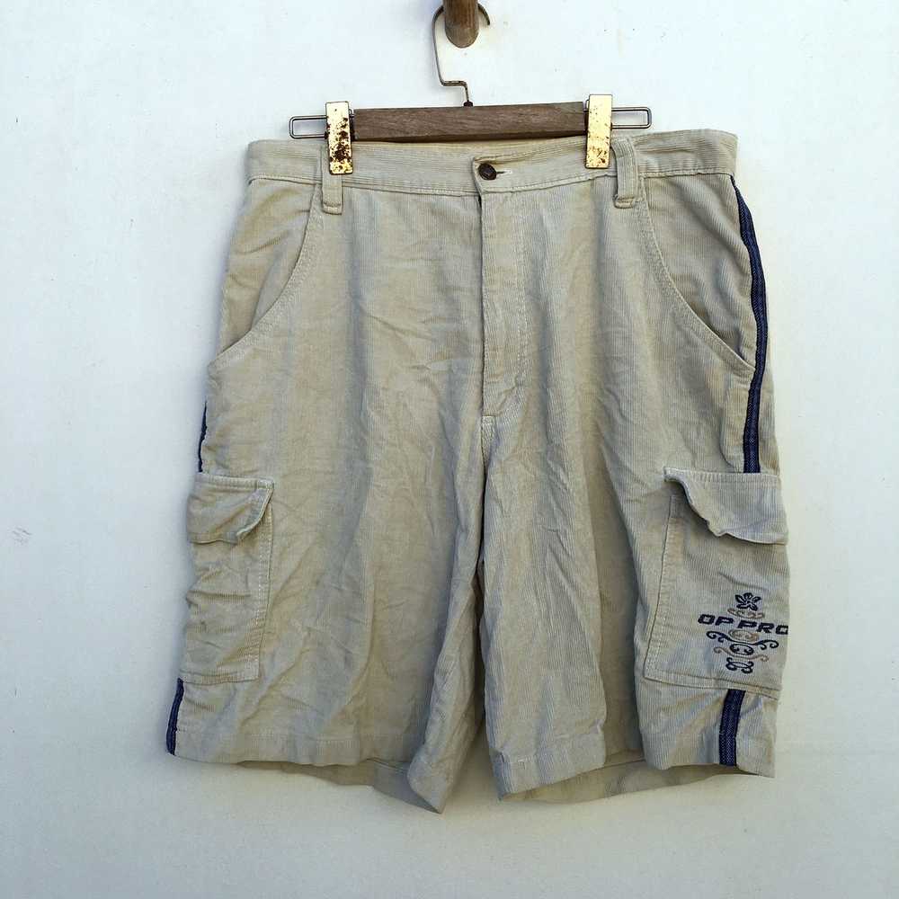 Ocean Pacific × Streetwear Vintage OP Pro Curduroy Cargo Short