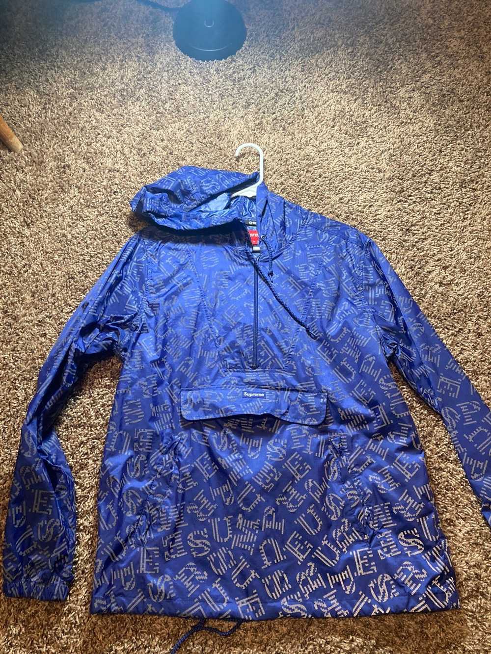 Supreme best sale pullover windbreaker