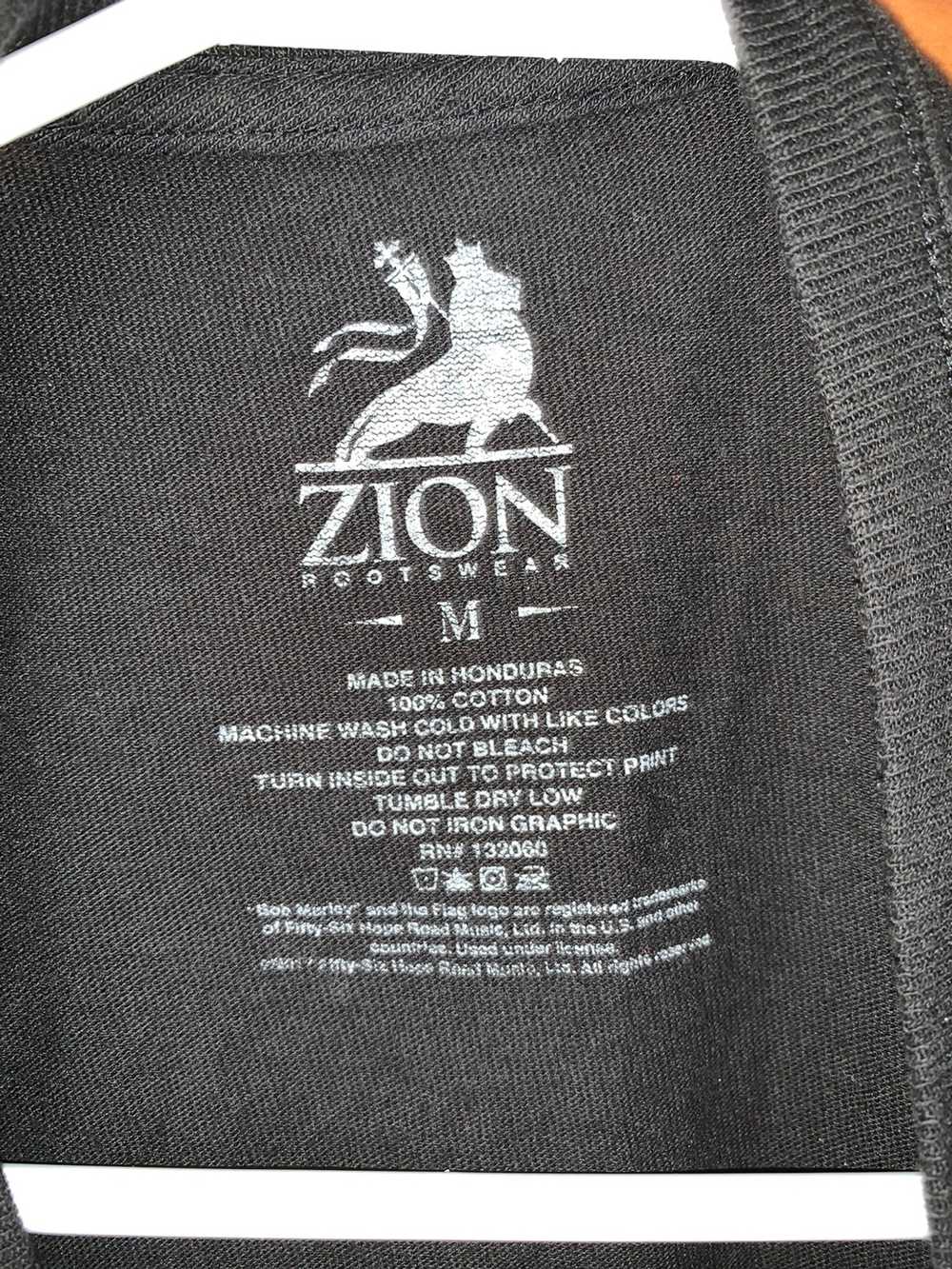 Zion Rootswear Bob Marley Zion Rootswear T-Shirt - image 2