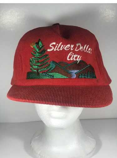 Vintage Vintage Corduroy Silver Dollar City Hat