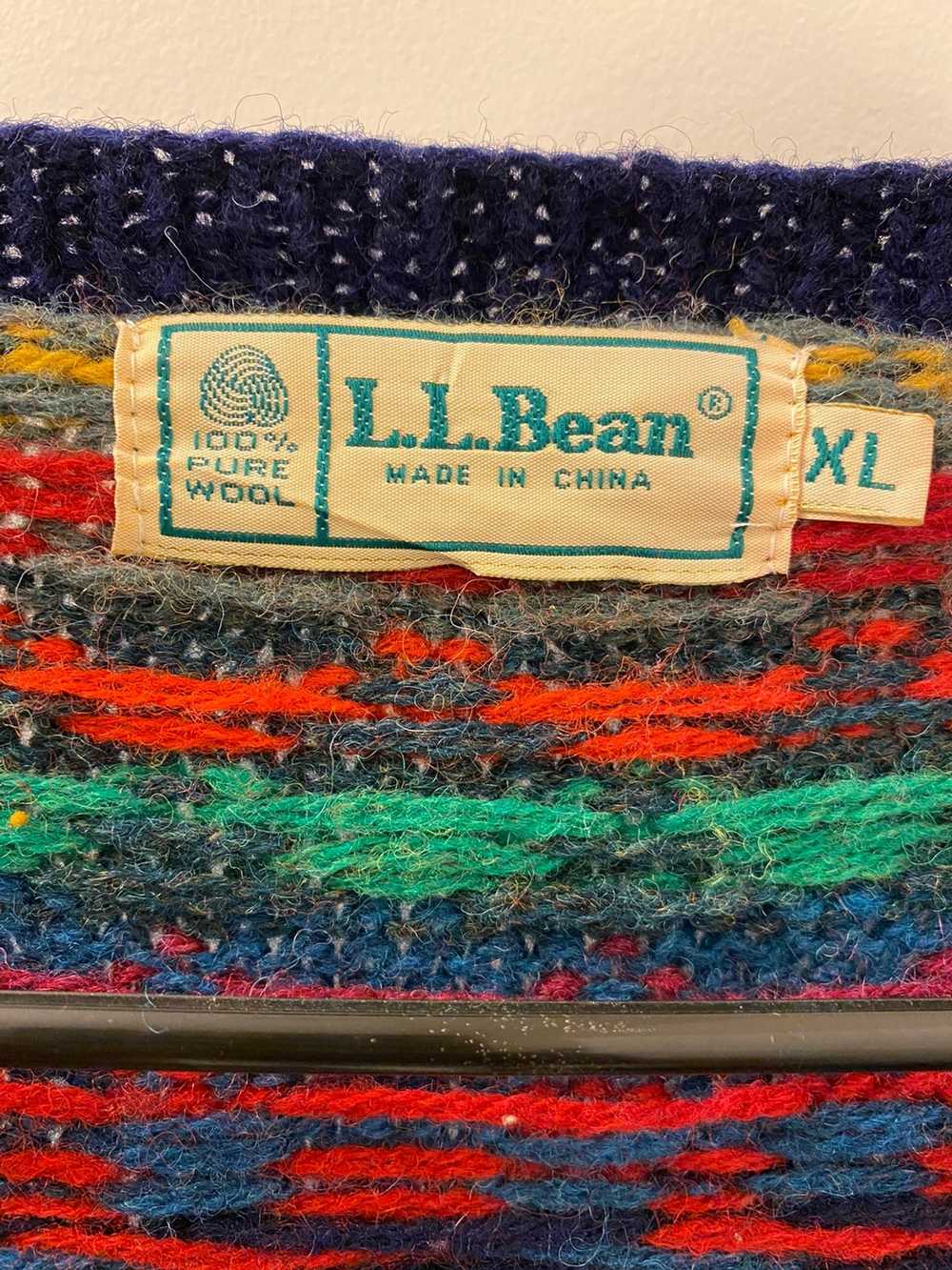 L.L. Bean × Vintage Vintage L.L.Bean Knitted Wool… - image 2