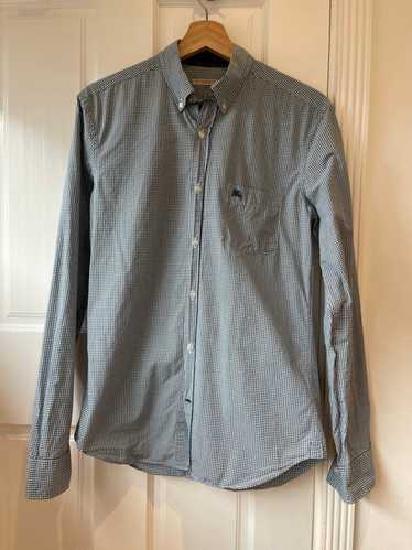 Burberry Burberry Brit Green Gingham Button Up