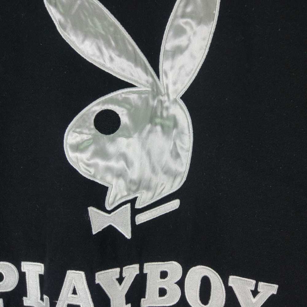 Playboy Playboy Big Logo Embroidered Crewneck Pul… - image 8