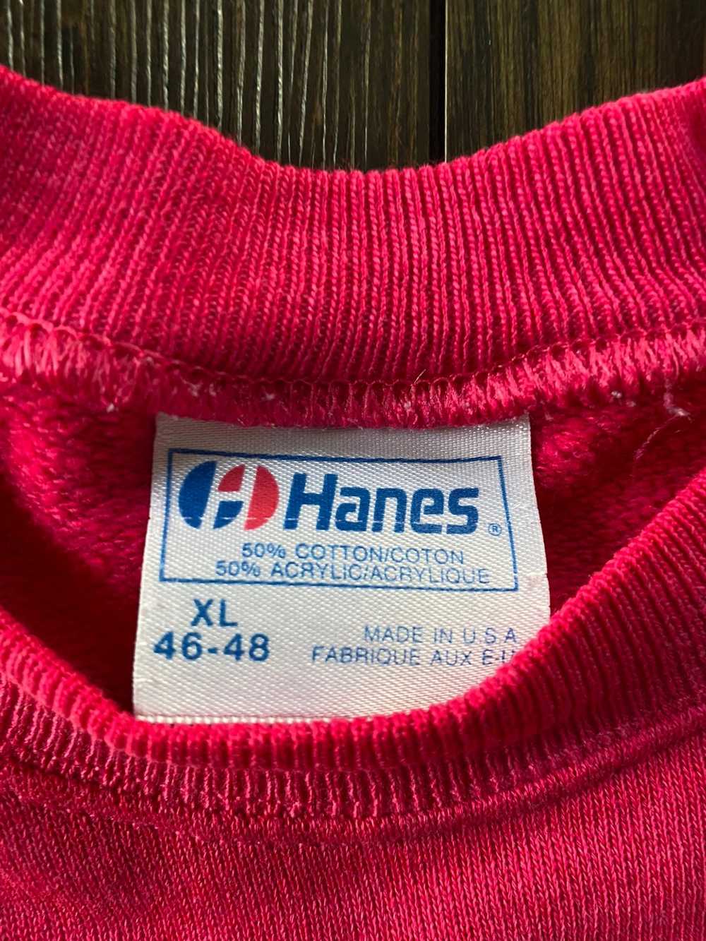 Hanes × Vintage Super Soft Hanes 50/50 Crewneck S… - image 5