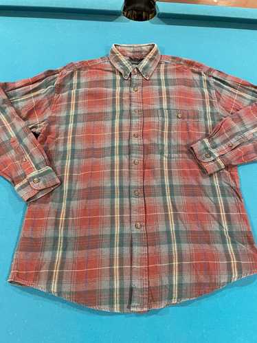 Jansport Jansport Vintage Men's L Plaid Button Up… - image 1