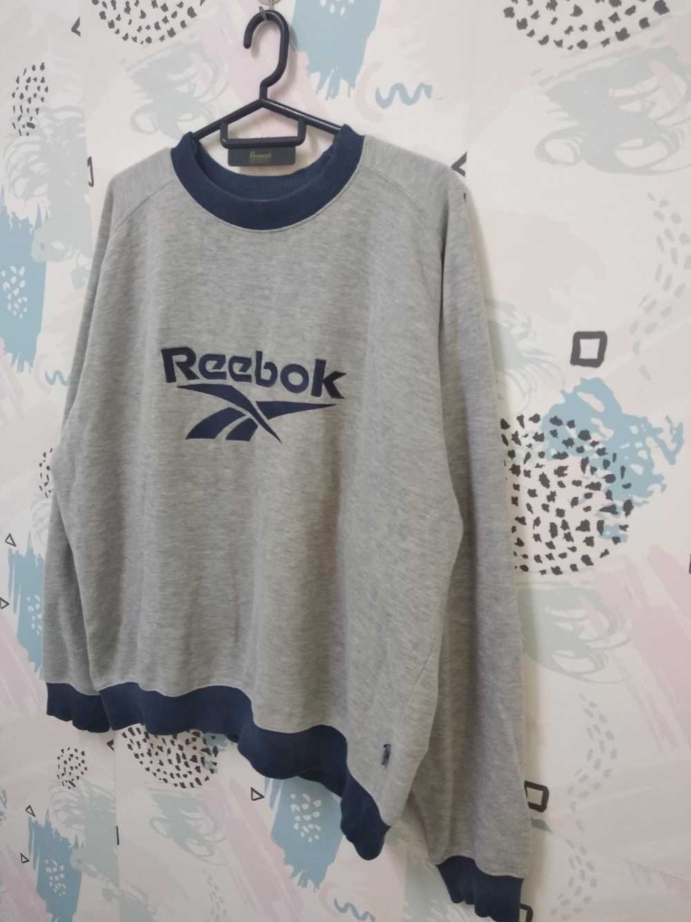 Reebok × Vintage Reebok Big logo vintage sweatshi… - image 2