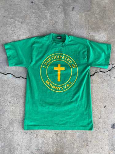 Vintage Vintage religious church tshirt