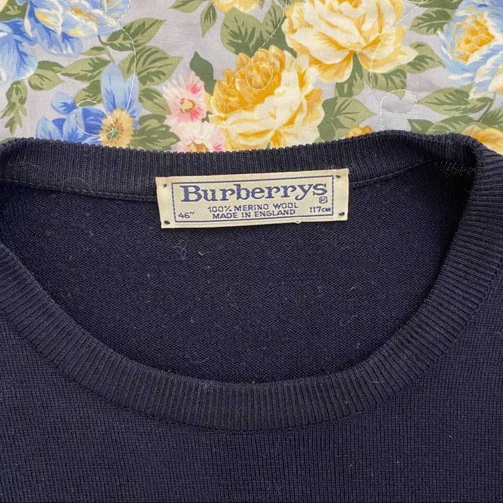 Burberry Vintage Burberry’s Vintage Crew Neck Pul… - image 2