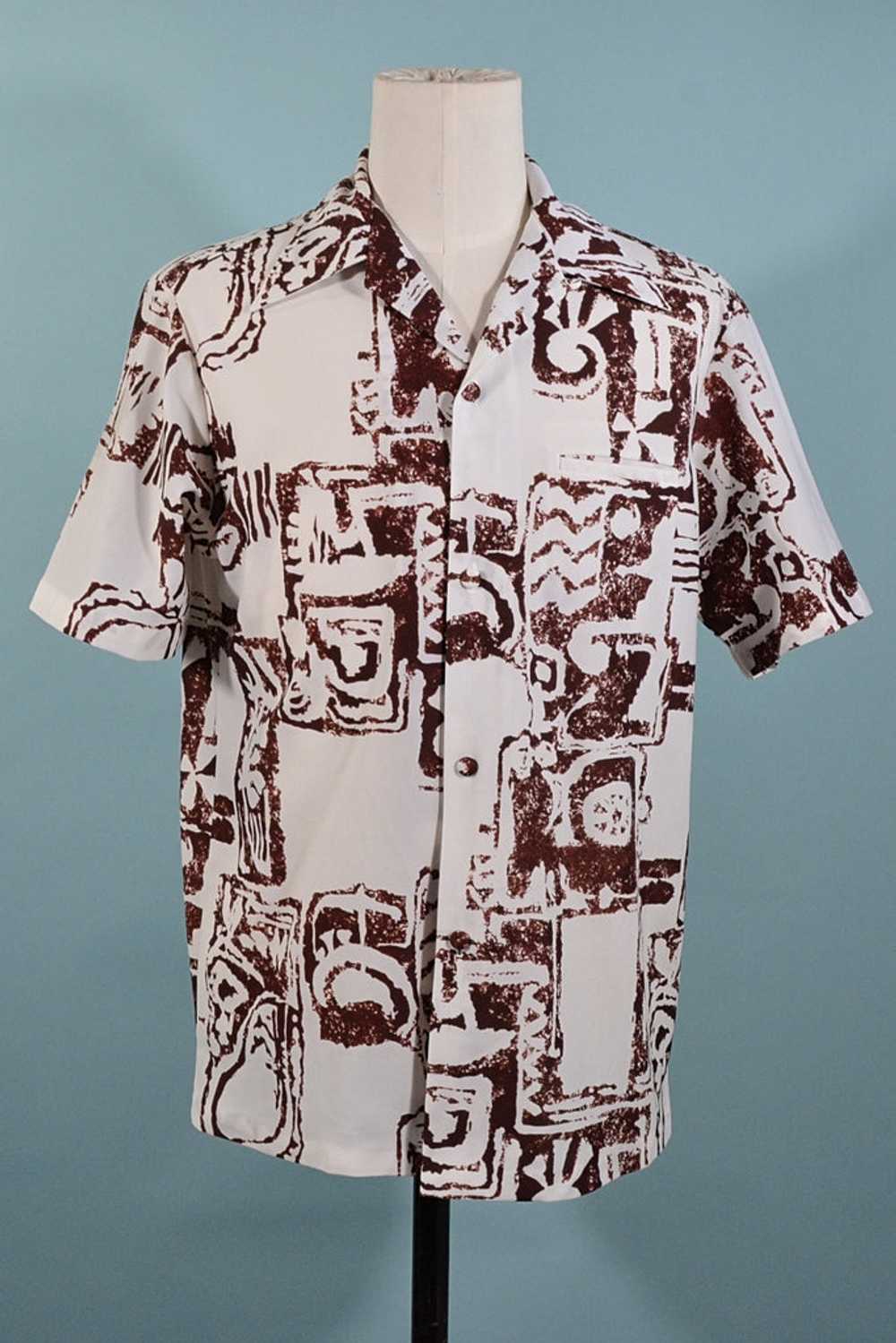 Sears Hawaiian Fashions, Vintage Hawaiian Aloha T… - image 1