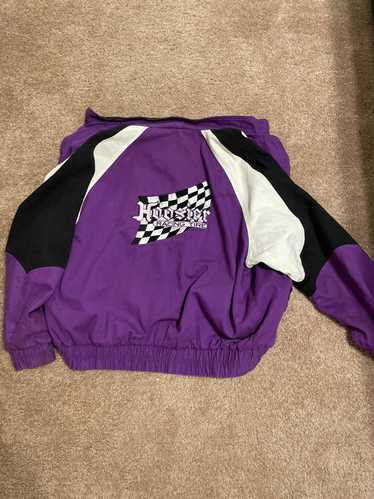 Custom Jacket × NASCAR × Streetwear RACING PURPLE… - image 1