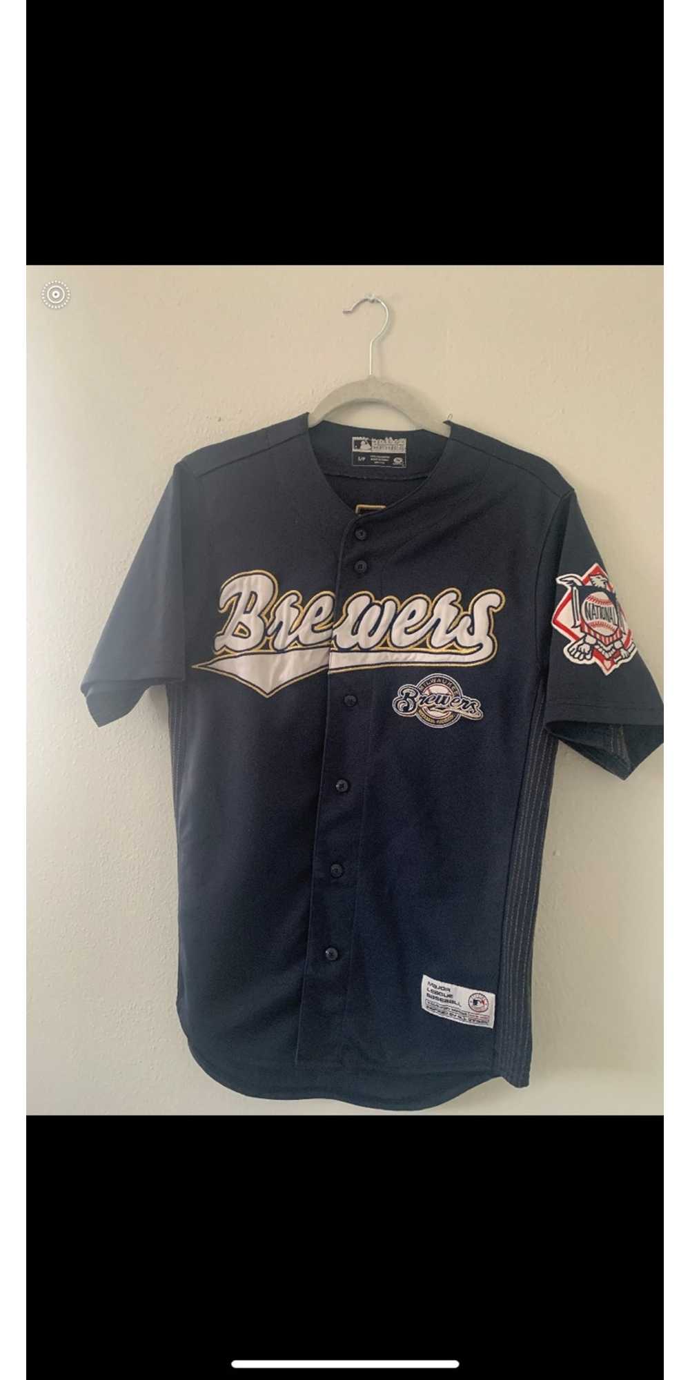 Milwaukee Brewers: Ryan Braun Navy Blue MLB Apparel Fan Jersey (XS) –  National Vintage League Ltd.