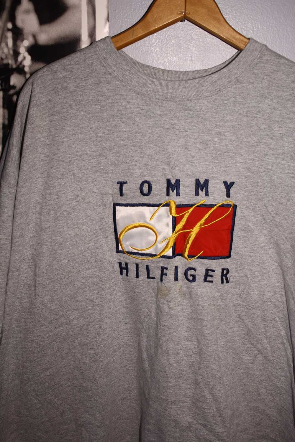 Tommy Hilfiger × Vintage 90s Tommy Hilfiger Embro… - image 5