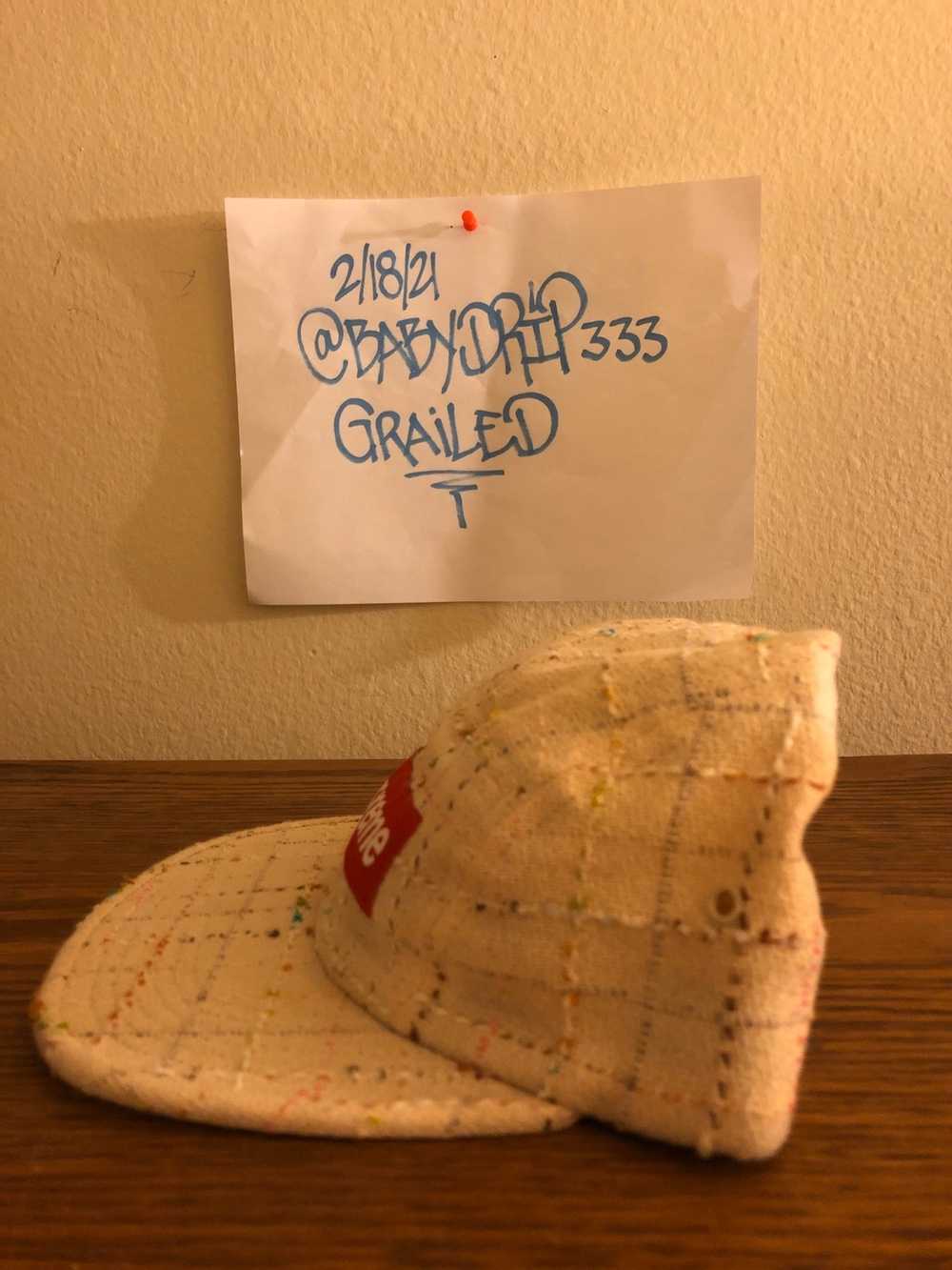 Supreme Ribbon Boucle Camp Hat - Gem