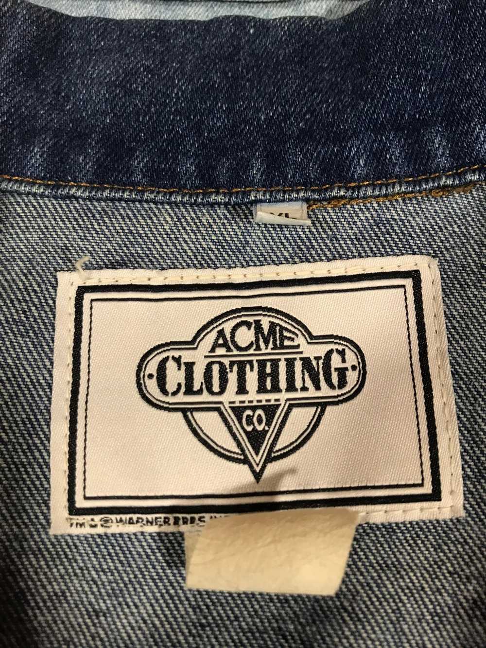 Acme Clothing Looney tunes vintage denim jacket - image 3