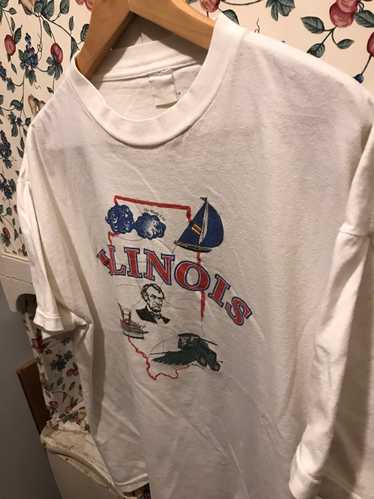 Vintage Vintage 2000s Illinois T-shirt - image 1